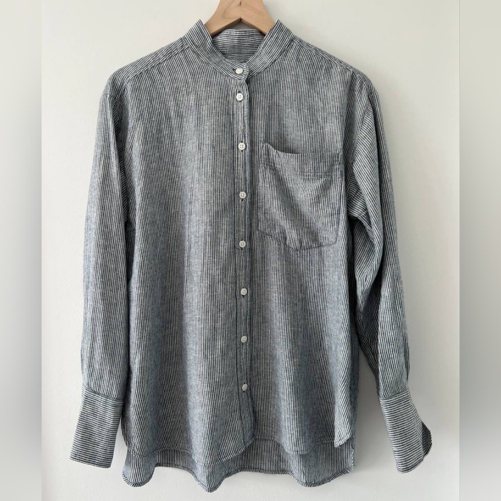 Banana Republic Linen Blend Long Sleeve Shirt (NWT)